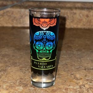 Tall shot glass